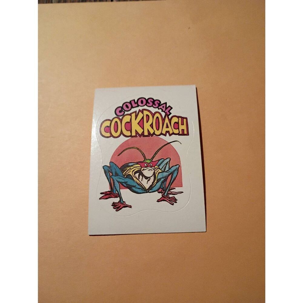 1983 General Mills Zero Heroes Trading Card Sticker Card Vintage #21